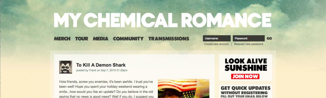 My Chemical Romance Preview